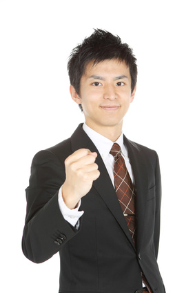 総合職採用をイメージした男性社員